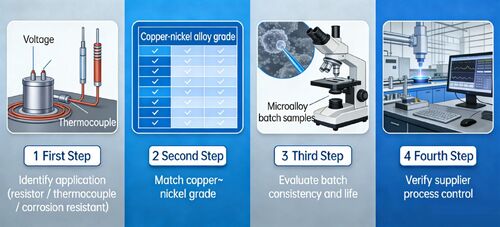Latest company news about 구리-니켈 합금(쿠프로니켈 와이어) 소싱 전문가 가이드